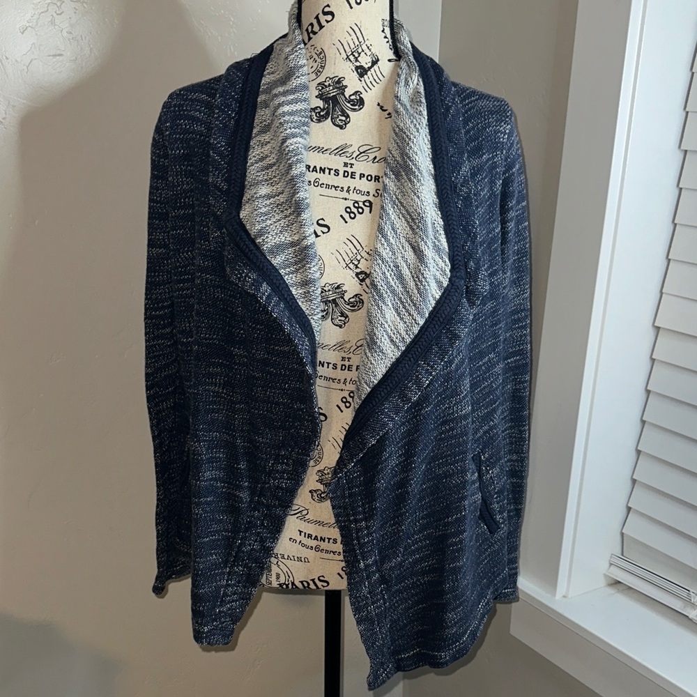 Lucky Lotus Open Front Layered Cardigan